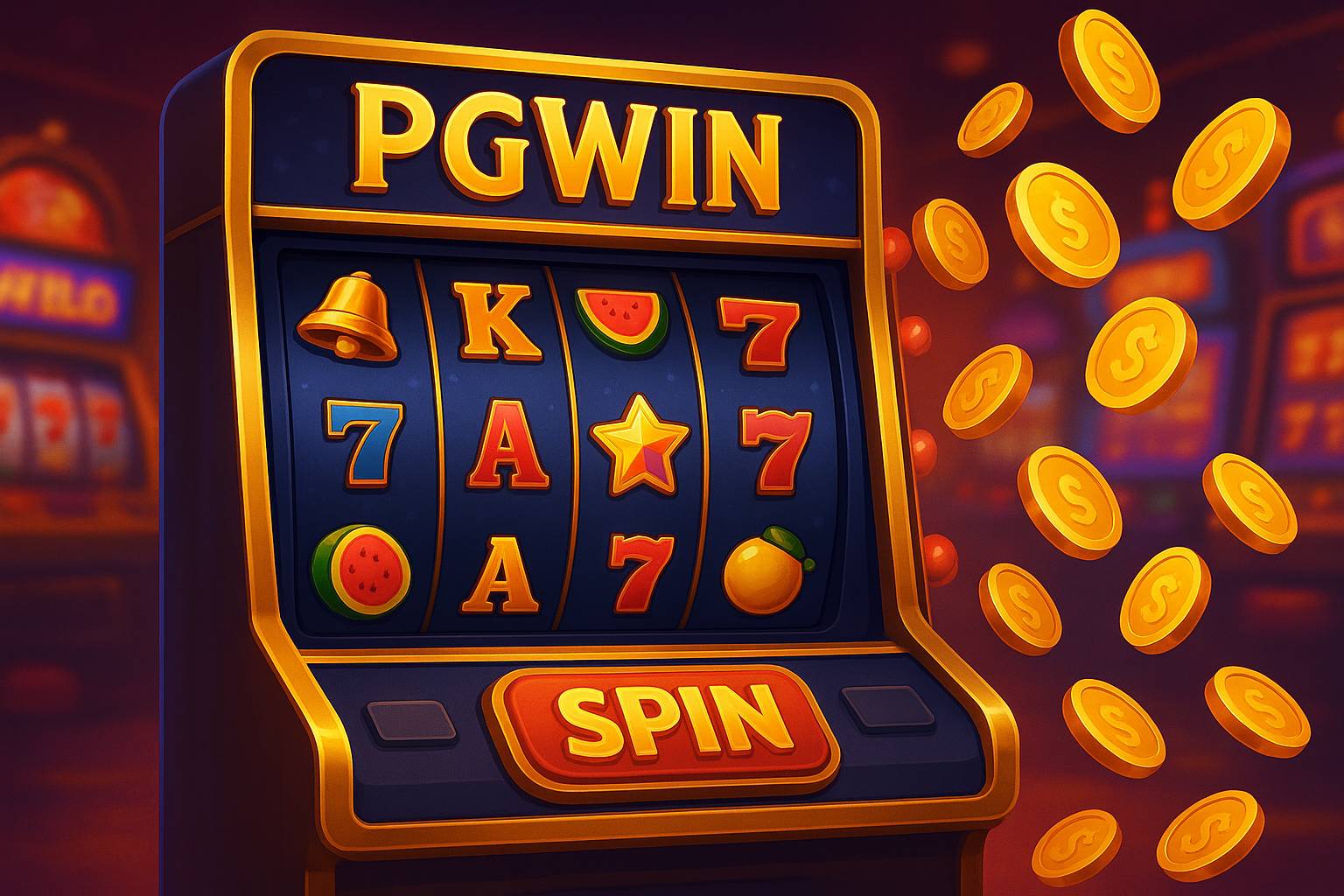 Explore o mundo das slot machines no PGWIN Casino